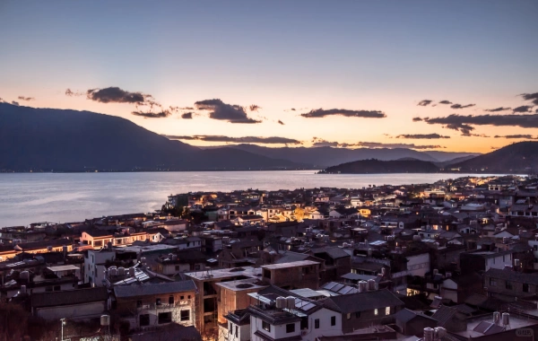 Shuanglong Ancienne Ville: Un voyage sans soucis de Erhai Village de pêche à la péninsule d'Art-2