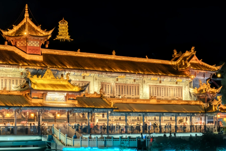 بلو تيرز: The Blue Galaxy Mirage on the Minjiang River-2