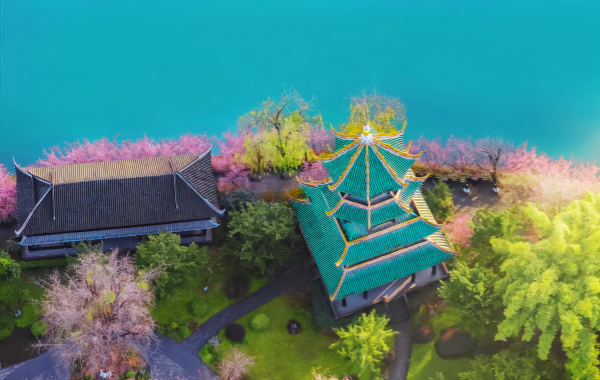 Wangjianglou Parco: Un paesaggio poetico e memoria urbana del fiume Jinjiang-2