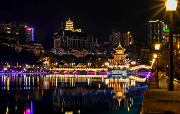 Jiaxiu 파빌리온 : Fuyu Bridge에 대한 400 년 가디언-3