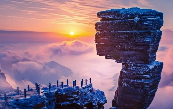 Fanjing Mountain : 하늘 도시와 순수한 땅에 대한 평화-2