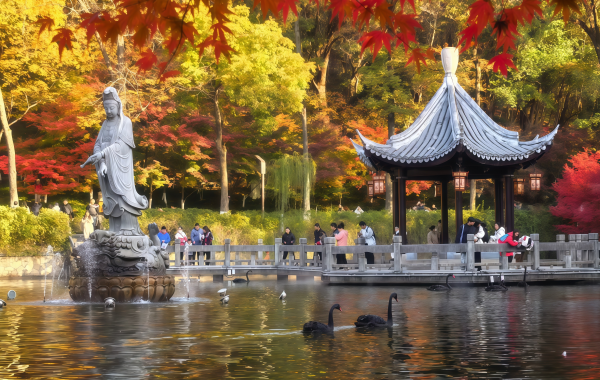 Qixia Mountain: Qixia Mountain: Traversando el Libro Geológico del Cielo para visitar un santuario budista velado por los Maples Rojos-2