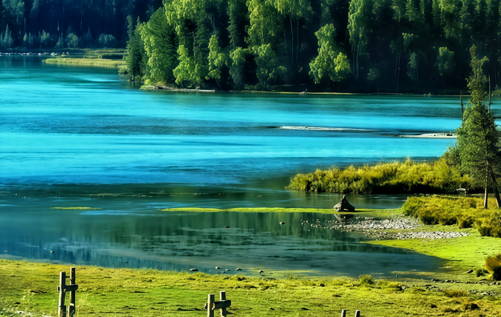 Lake Kanas: El jardín privado de Dios y la leyenda del lago Monster-2