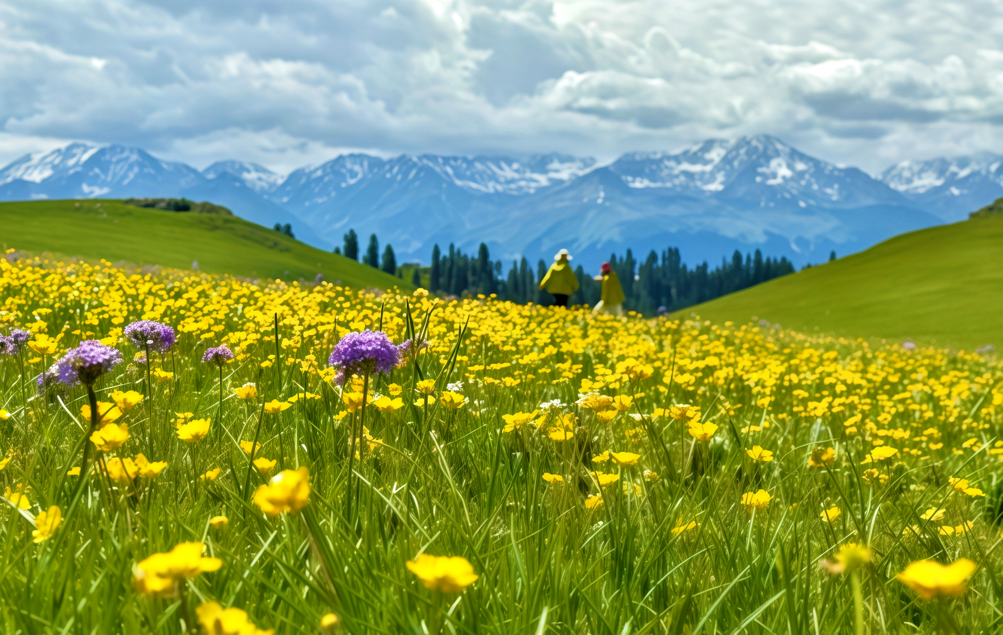 Kalajun Grassland: Una obra maestra idílica de paisajes 