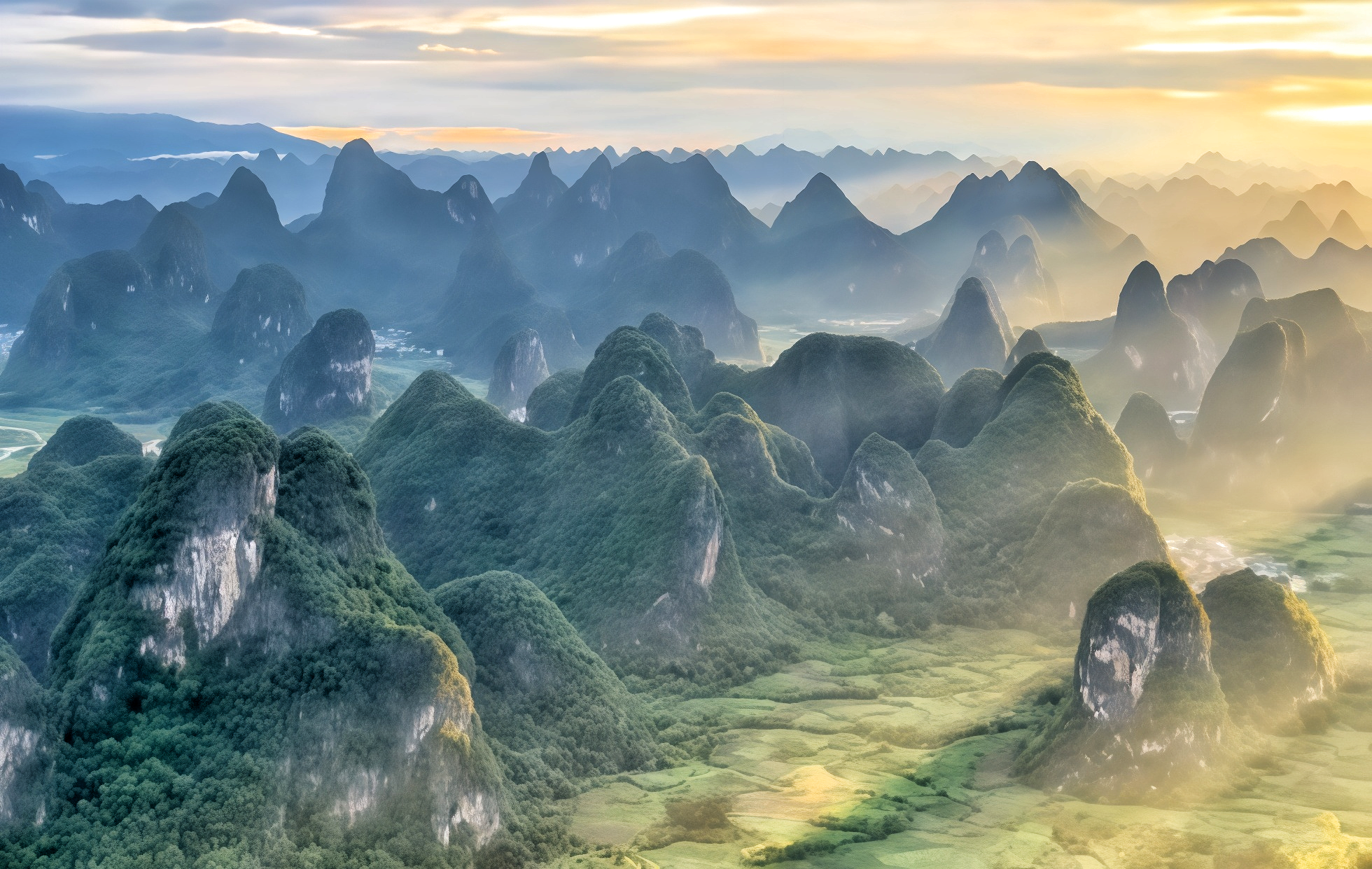 Montaña Xianggong: Paraíso de un fotógrafo con vistas al 