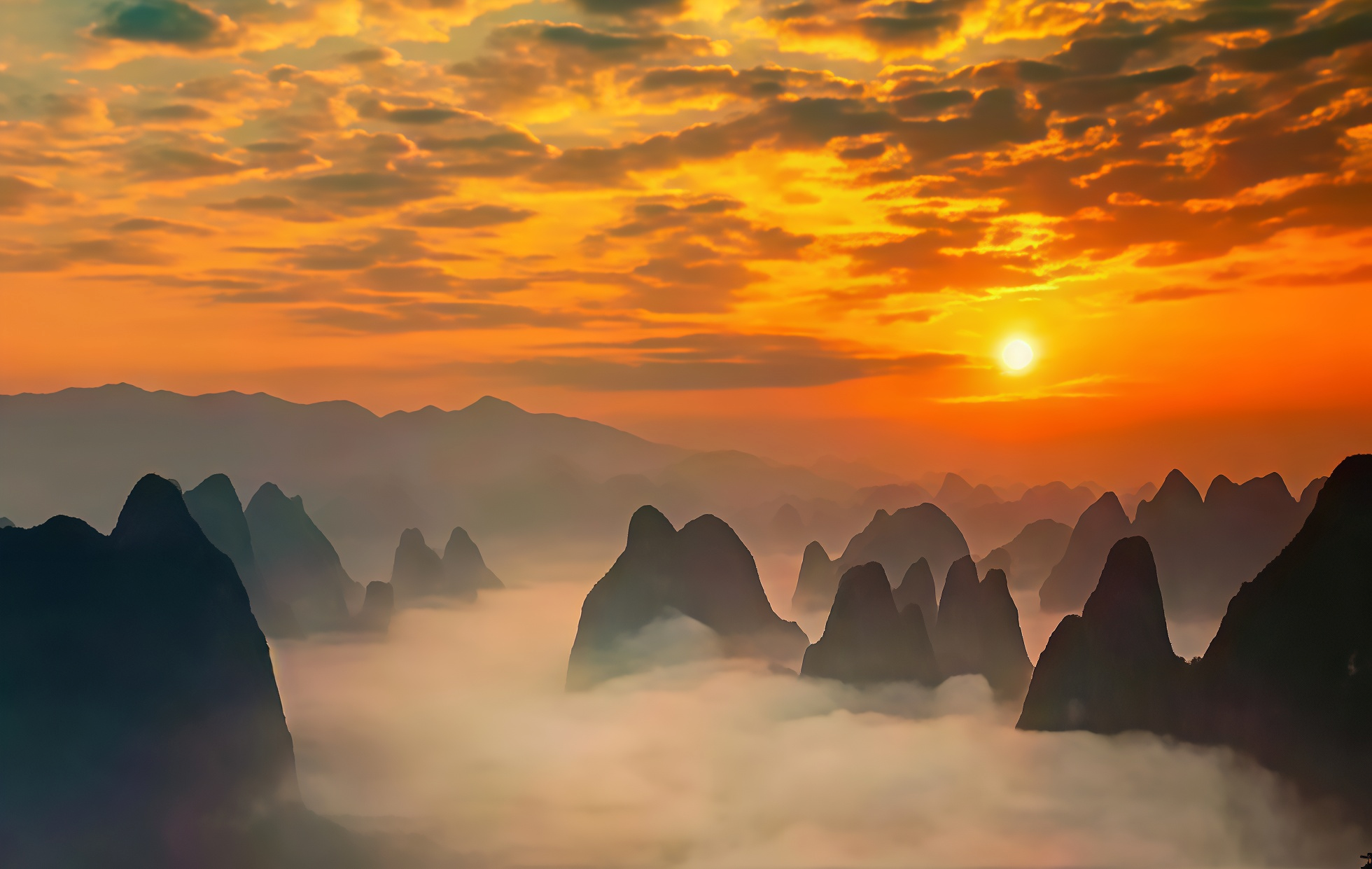 Montaña Xianggong: Paraíso de un fotógrafo con vistas al 