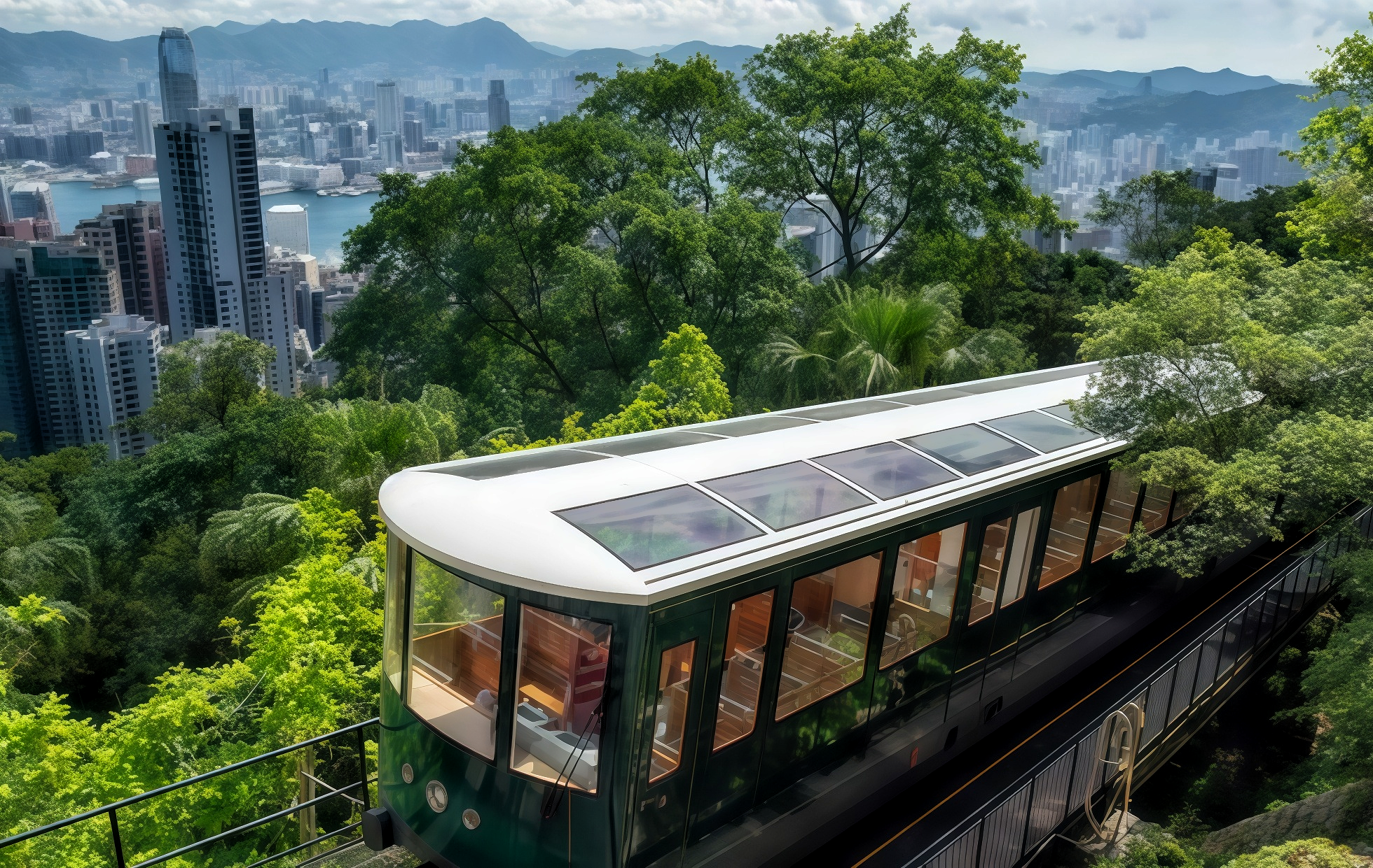 El Peak: Un Funicular de siglo-viejo y la Cumbre del Puerto Victoria-4