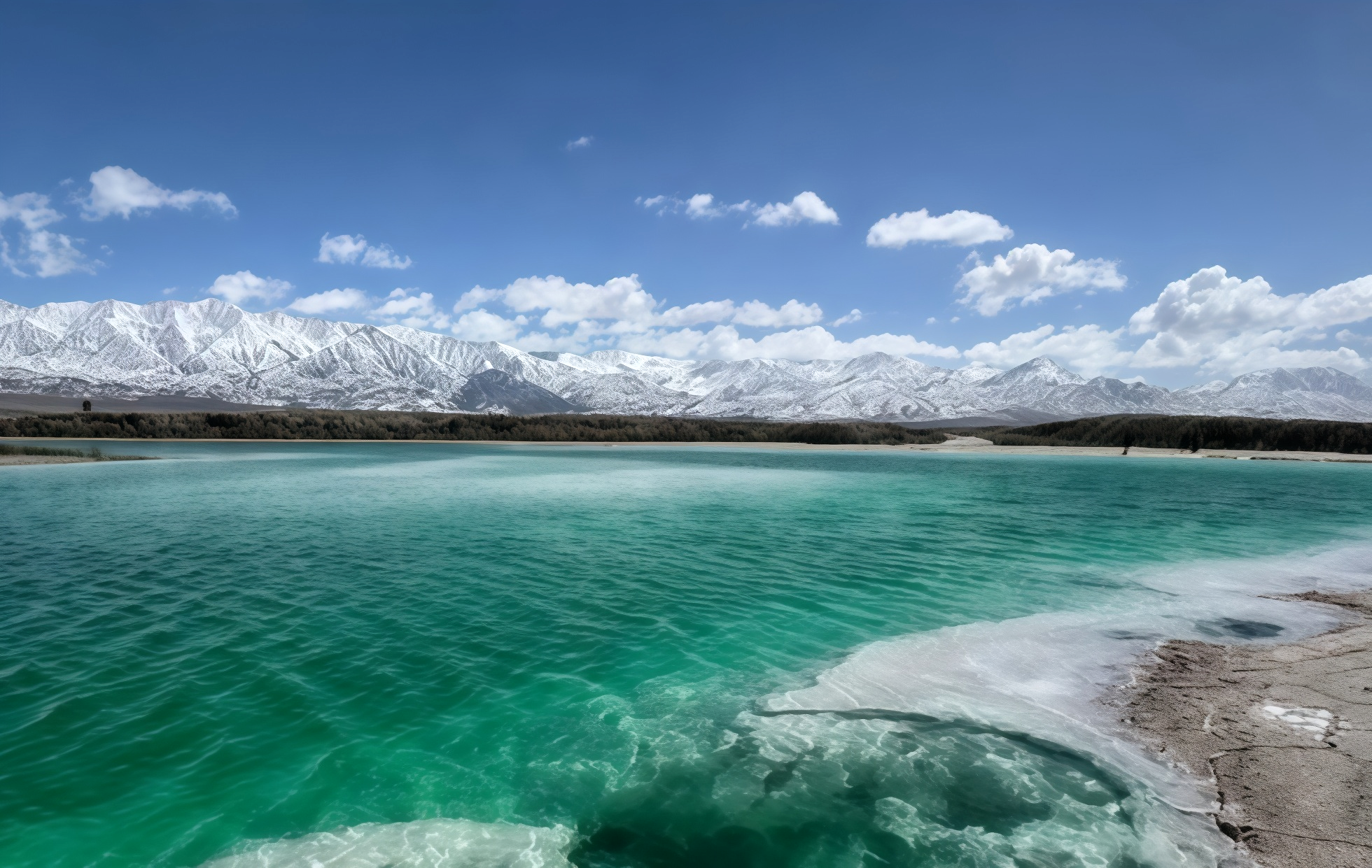 Lac d'Emeraude de Dachaidan : Voyage vers une palette naturelle qui s'est déversée dans le désert de Gobi-2