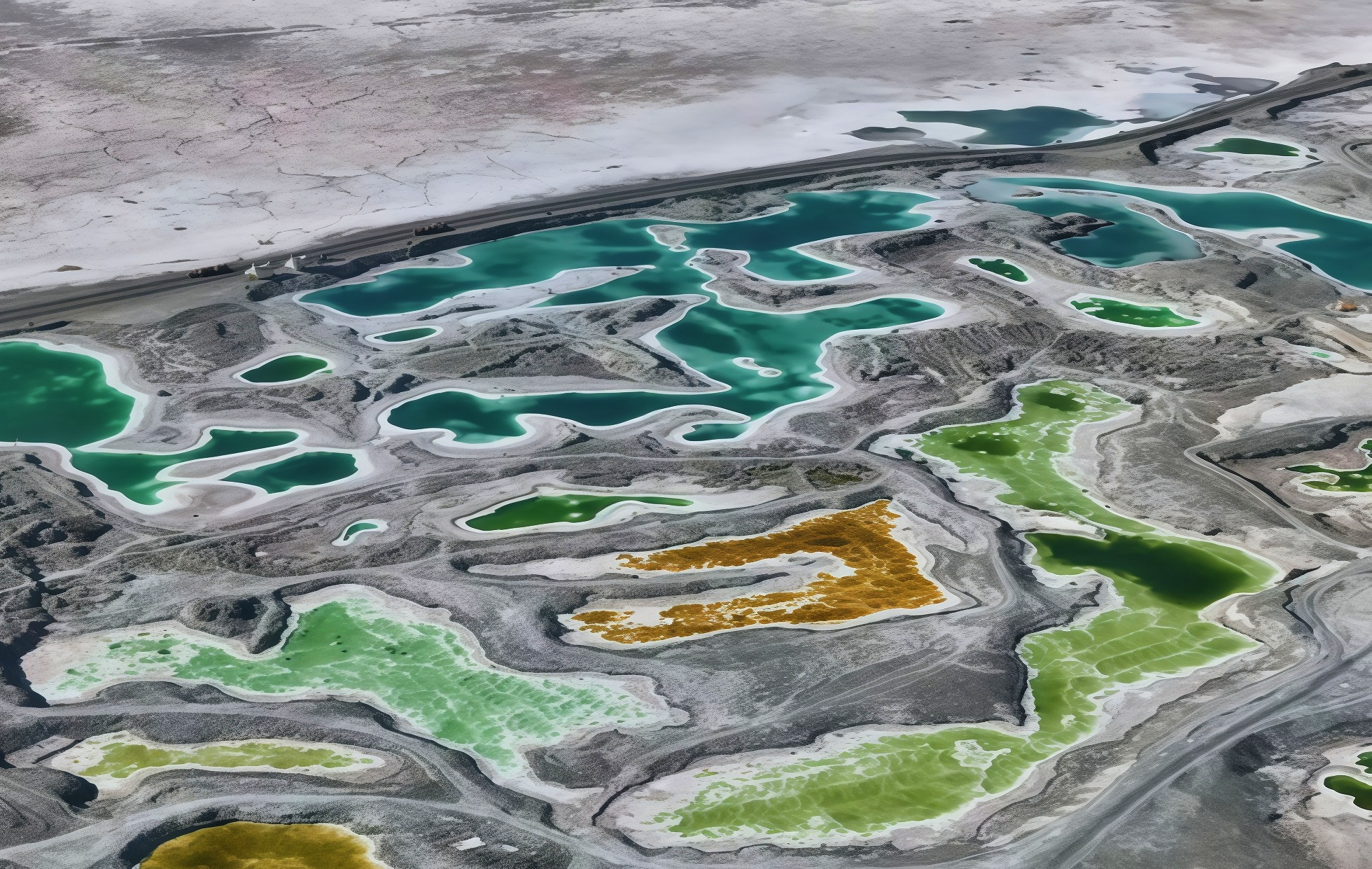 Lac d'Emeraude de Dachaidan : Voyage vers une palette naturelle qui s'est déversée dans le désert de Gobi-4