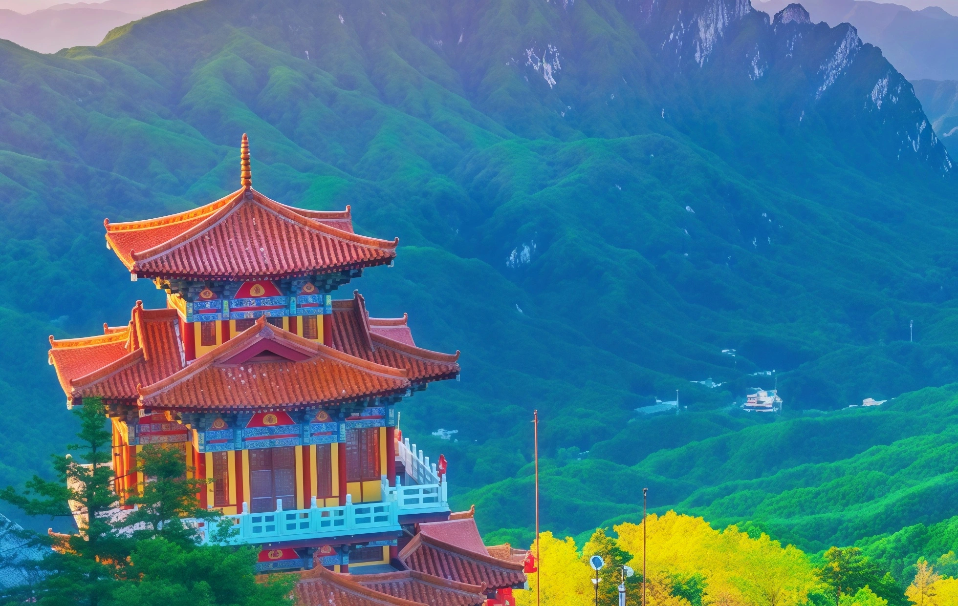 Baiyunshan Mountain Scenic Area