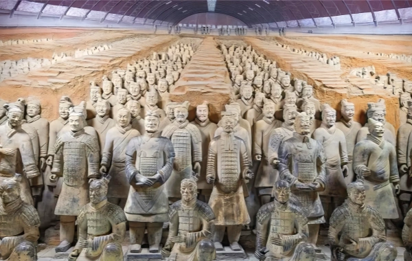 北京、西安、上海を通る7日の旅