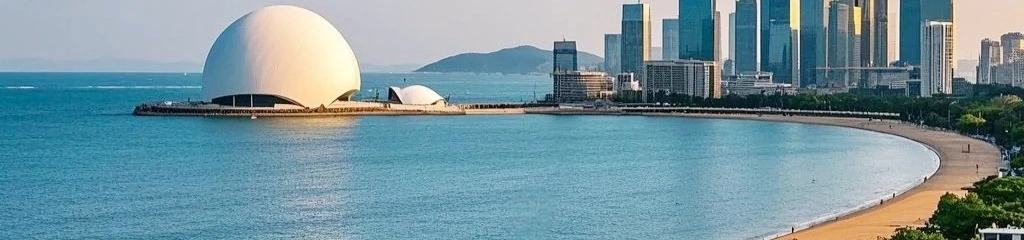 주하이의 Lovers' Road: 28-kilometer-long 해안선을 따라 로맨틱한 시.